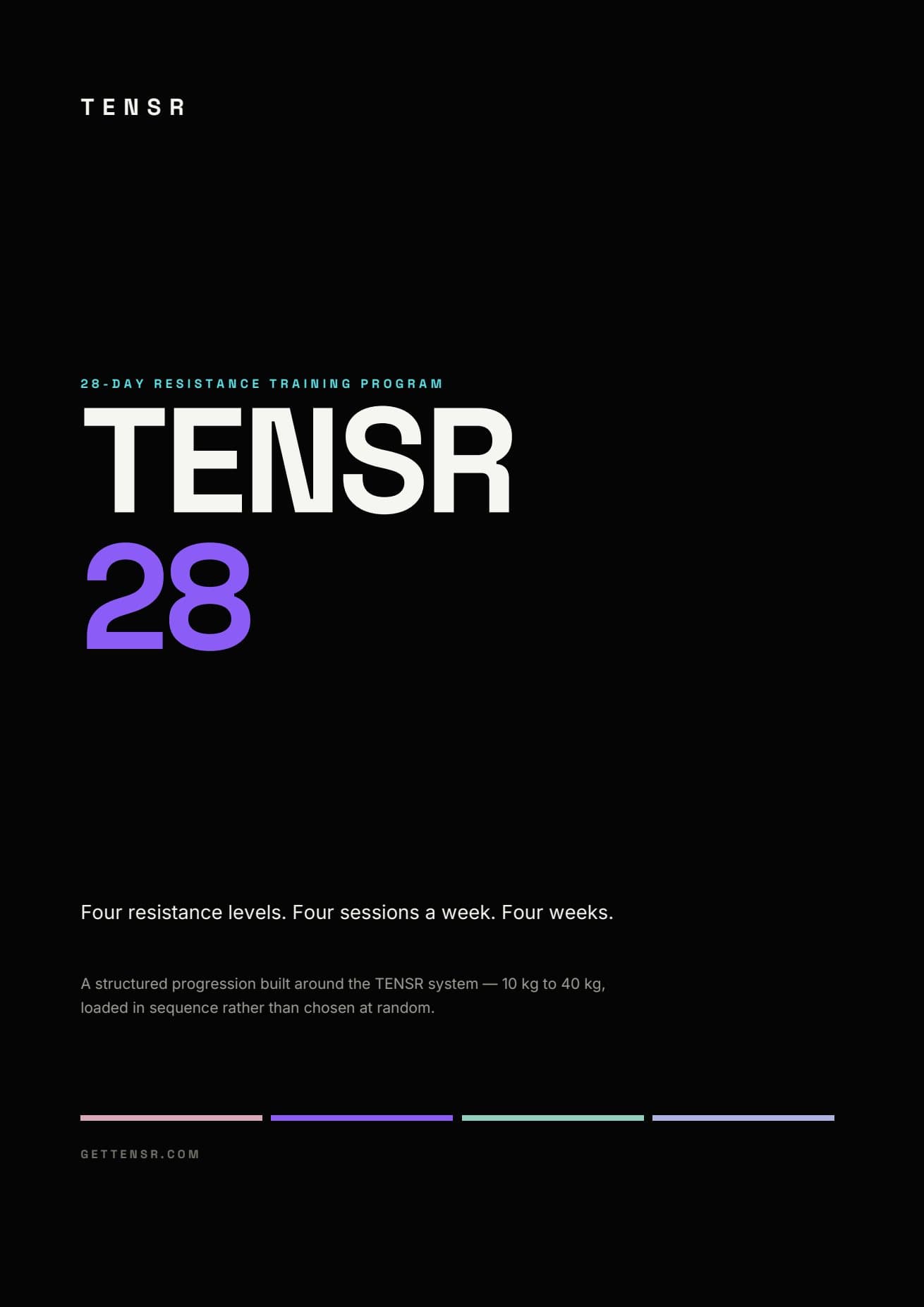 TENSR 28 cover
